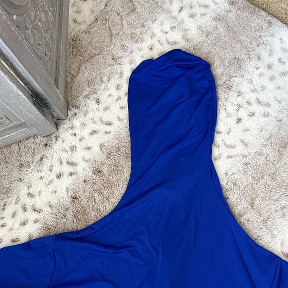 NWT! Men's Skin Suit costume large Blue Man Group creepy ghost Halloween party - Picture 3 of 10